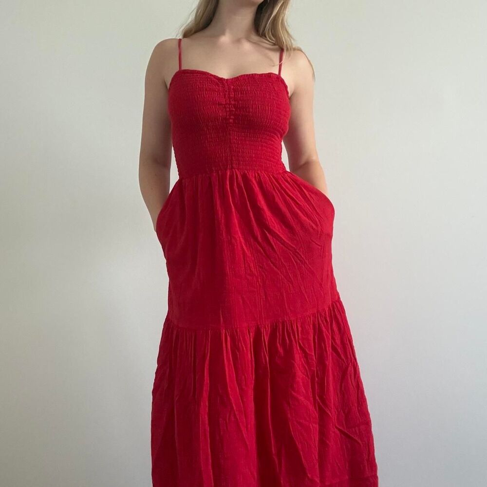 Lucky-brand Women's Red Dress